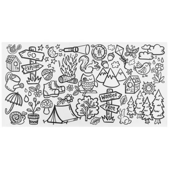 Prang&reg; Doodle & Drawing Roll, 4 Assorted Designs image {2}