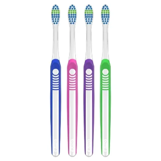 Oral-B Indicator Contour Clean Soft Bristle Manual Toothbrush image {2}