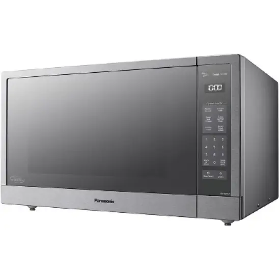 Panasonic 2.2 cu ft Cyclonic Inverter Microwave Oven - SN97JS: Countertop, 1250W, Sensor Cook, Digital Display image {1}
