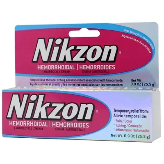 Nikzon Hemorrhoidal Cream - 0.9oz image {2}