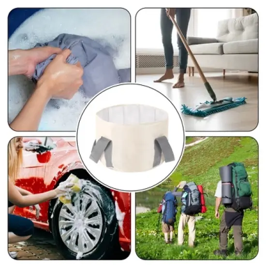 Unique Bargains Foldable Bucket Foot Soaking Bag 1 Pc image {3}