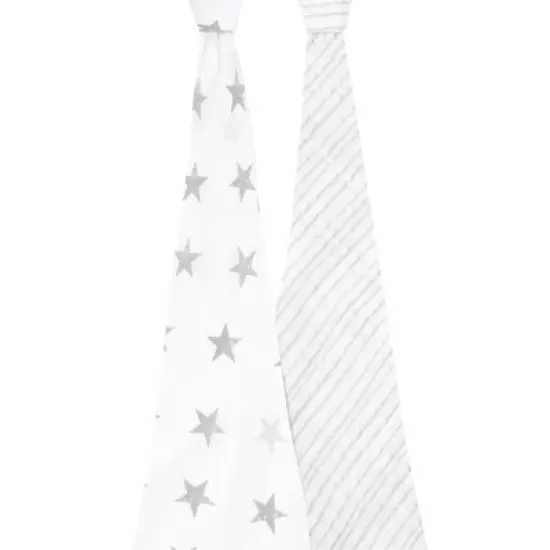 aden + anais Essentials Swaddle Wraps - 2pk image {1}
