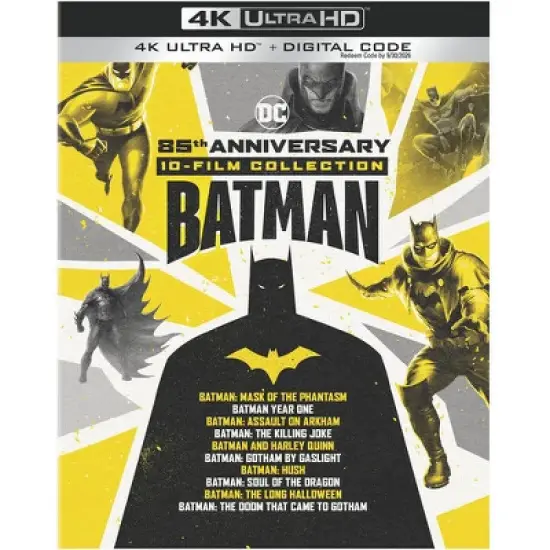 Batman: 85th Anniversary 10-Film Collection (4K/UHD) image {1}