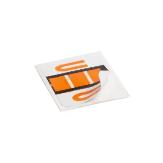 Smead A-Z Color-Coded Bar-Style End Tab Labels Letter U Light Orange 500/Roll 67091 image {4}