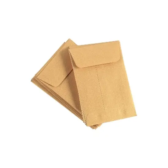 LUX #4 Coin Envelopes (3 x 4 1/2) - Gold Metallic 1000/Pack 80lb. Gold Metallic (4CO-07-1000) image {4}