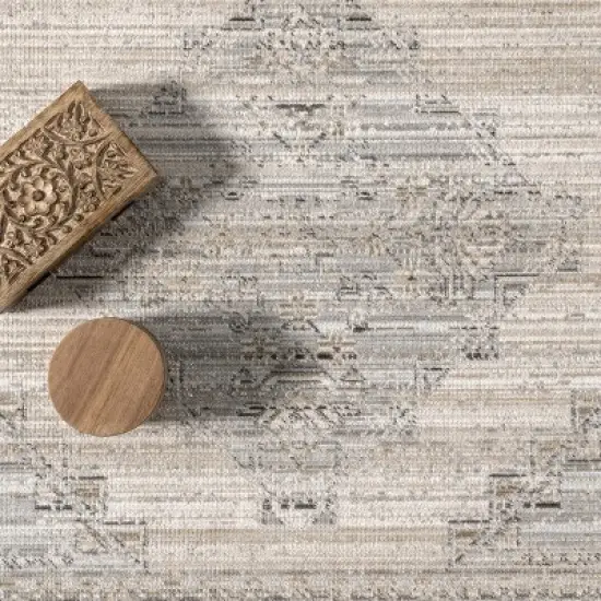 nuLOOM Deena Vintage Machine Washable Indoor/Outdoor Area Rug image {5}
