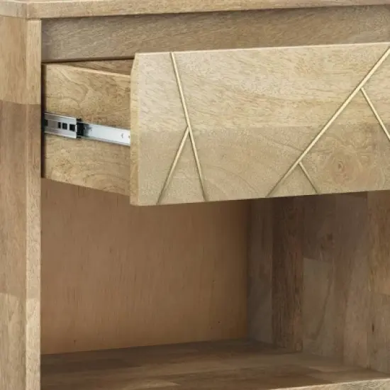 Bissell Nightstand Natural - WyndenHall image {6}