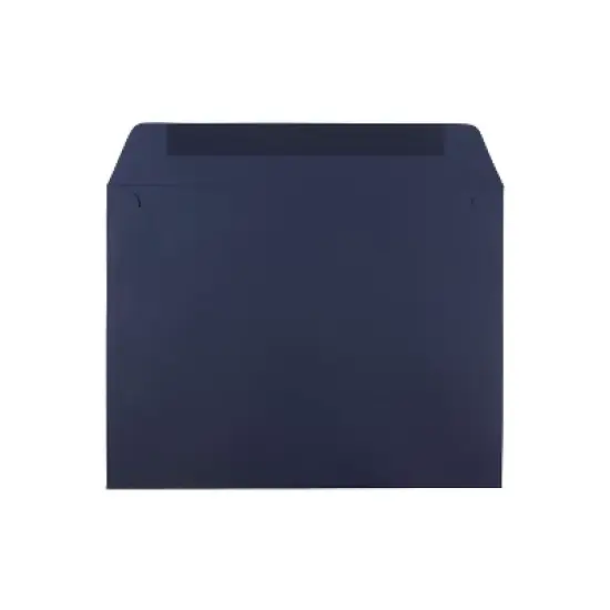 JAM Paper Booklet Envelopes 9" x 12" Navy Blue 500/Box (263916011d) image {1}