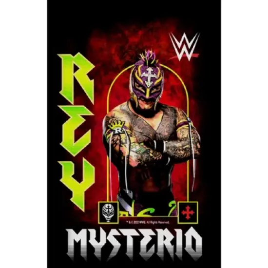 Junior's WWE Rey Mysterio Poster T-Shirt image {1}