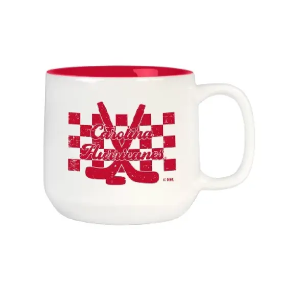 NHL Carolina Hurricanes Hockey Sticks Inner Color Mug - 15oz: Ceramic Drinkware, 1 Piece image {1}