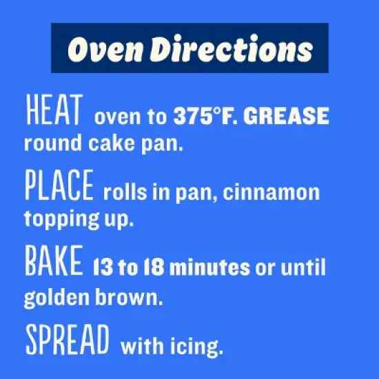 Pillsbury Cinnamon Rolls with Icing - 12.4oz/8ct image {4}