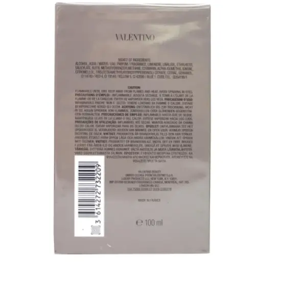 Valentino Uomo Eau De Toilette For Men 3.4 Ounces image {1}