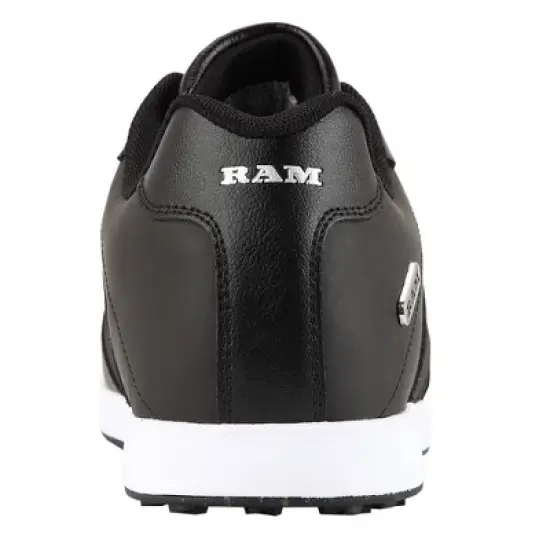 Ram FX Comfort Mens Waterproof Golf Shoes Black image {3}