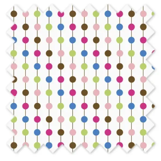 Bacati - Botanical Pink Multicolor 3 pc Toddler Sheet Set image {7}