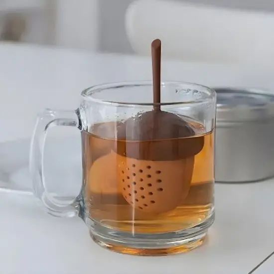 Kitcheniva Food Grade Silicone Pine Cone Tea Infuser image {1}