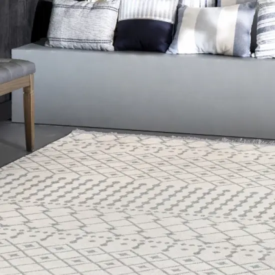 nuLOOM Indoor/Outdoor Trellis Rosalie Area Rug image {8}