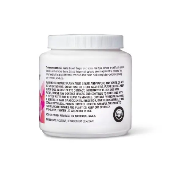 Maximum Strength Acetone Nail Polish Remover - 9 fl oz - up&up&trade; image {2}