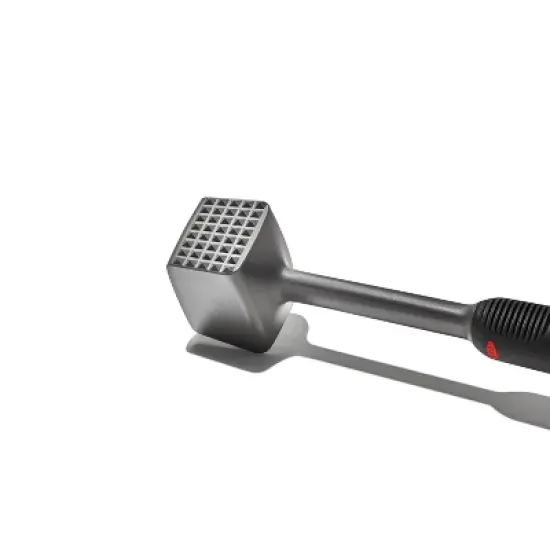 OXO Meat Tenderizer Black: Meat Mallet & Pounder, Dishwasher-Safe, 9.65" Height, 2.4" Width image {2}
