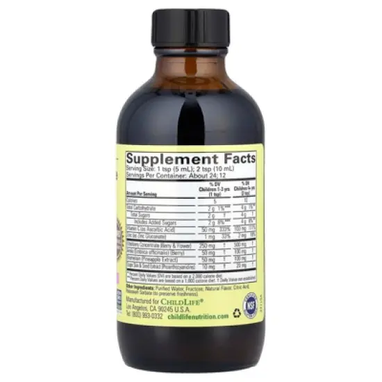 CHILDLIFE ESSENTIALS Aller-Care - Kids Immune Support, Contains Herbal Extracts, Antioxidants & Phytonutrients, Immune Defense Formula, Allergen-Free, image {1}