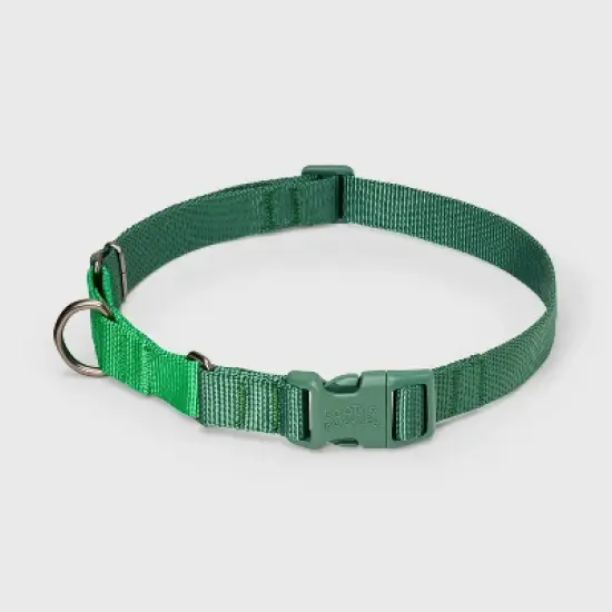 Martingale with Buckle Adjustable Dog Collar - Boots & Barkley&trade; Assorted Greens image {5}