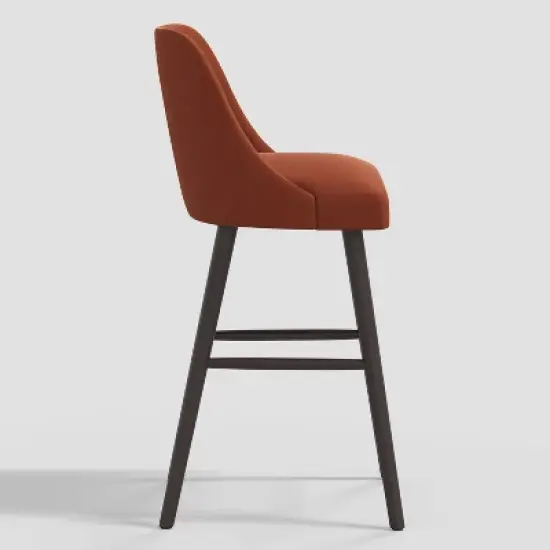 Geller Modern Counter Height Barstool Velvet - Threshold&trade; image {9}