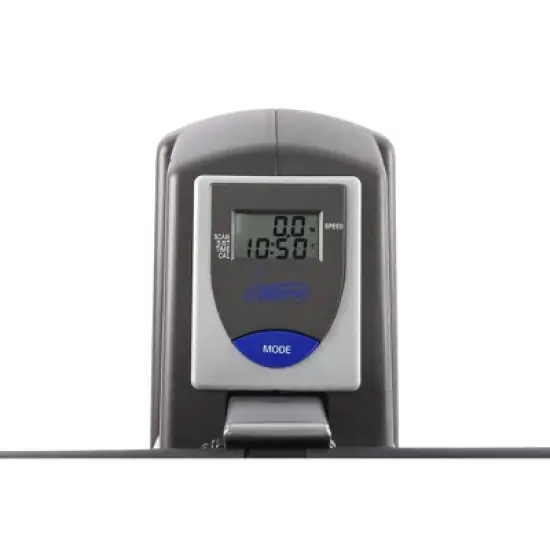 Stamina ATS Air Rower | Rowing Machine | LCD Monitor | Dynamic Air Resistance | Folding Design | Tone Muscle and Improve Heart Health, Black/Chrome image {2}