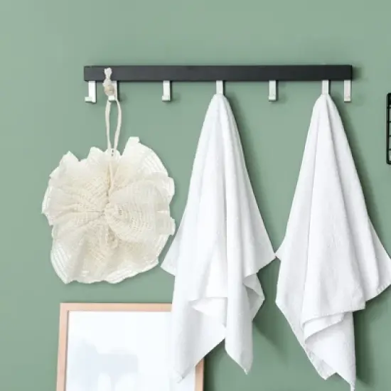 Unique Bargains Bathroom Jute Bath Puffs 5.31"x4.72" Beige 1 Pc image {4}