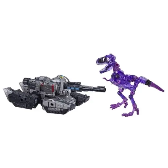 Megatron and Paleotrex Set of 2 Netflix Edition | Transformers Generations War for Cybertron Trilogy Action figures image {3}