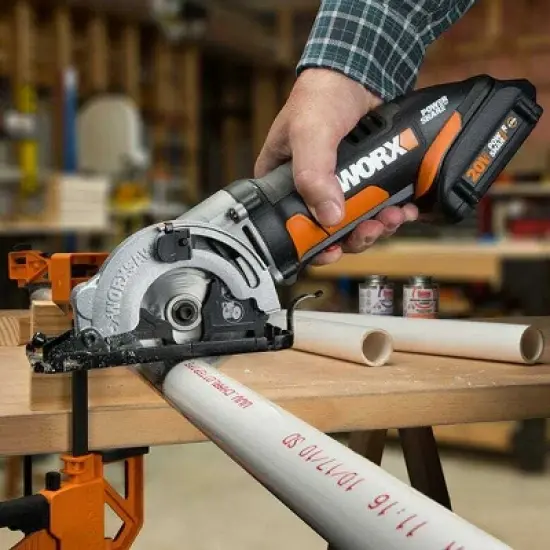 Worx WX945L 20V Power Share Drill Driver & 3-3/8" Worxsaw Combo Kit image {7}
