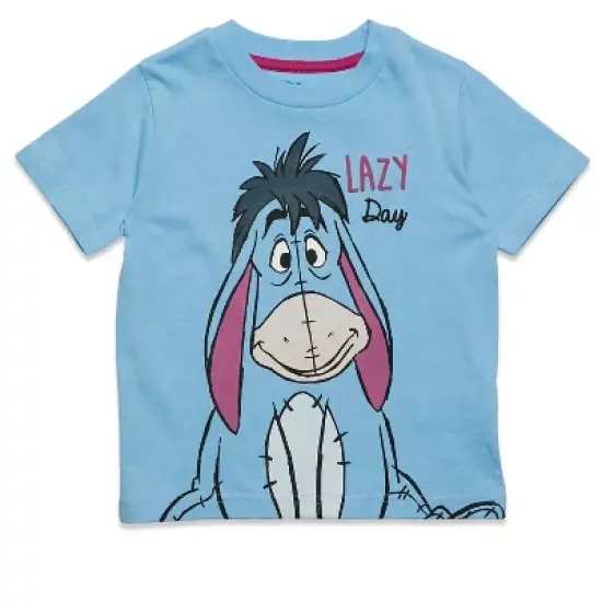 Disney Winnie the Pooh Winnie the Pooh Tigger Eeyore Baby Short Sleeve Graphic T-Shirt image {2}