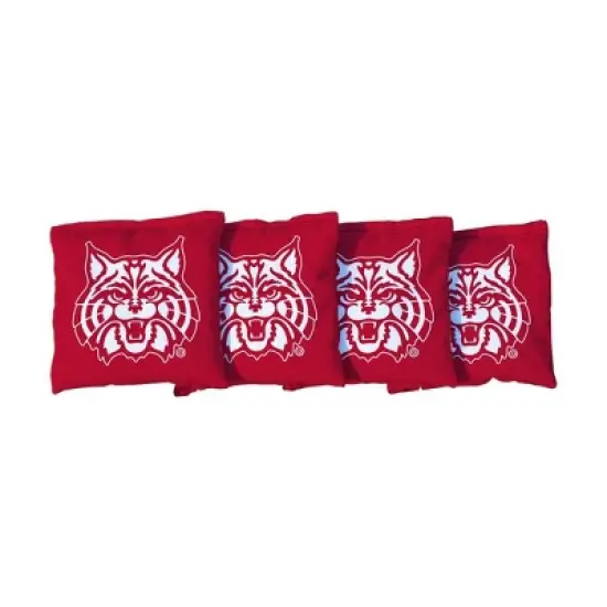 NCAA Arizona Wildcats Corn-Filled Cornhole Bags Red - 4pk image {1}
