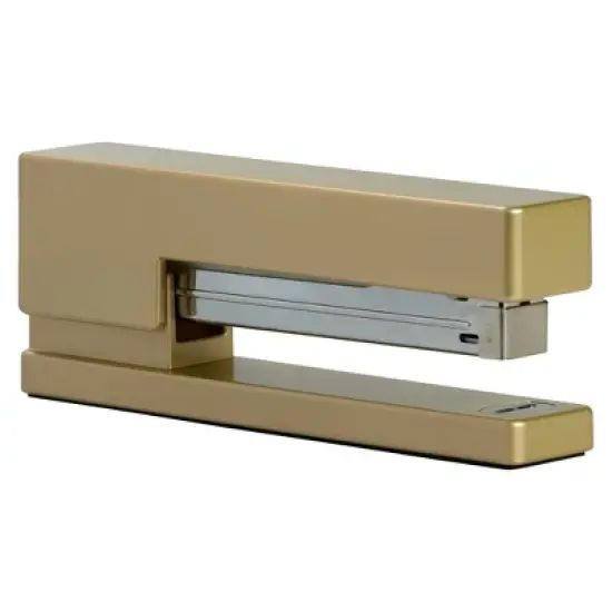 JAM Paper Modern Desk Stapler - Gold: Office Supplies, Plastic, Clips & Fasteners, 1.12" Height, 2.5" Width image {5}