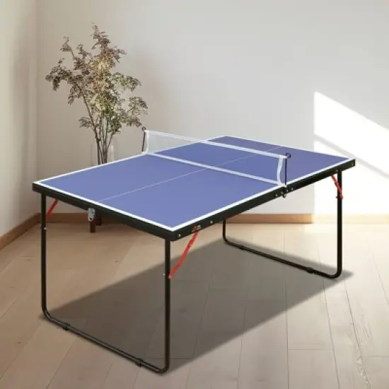 Dexmalle Mid-Size Portable Ping Pong Table image {4}