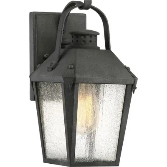 Quoizel Lighting Carriage 1 - Light Sconce in  Mottled Black image {3}