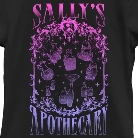 Girl's The Nightmare Before Christmas Sally's Apothecary T-Shirt image {1}
