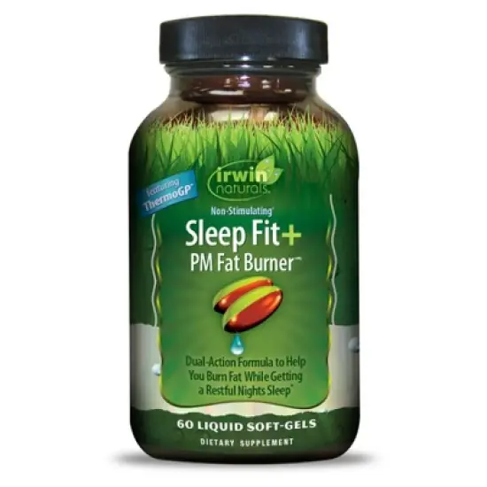 Irwin Naturals Sleep Fit + PM Fat Burner Dietary Supplements Softgels - 60ct image {3}
