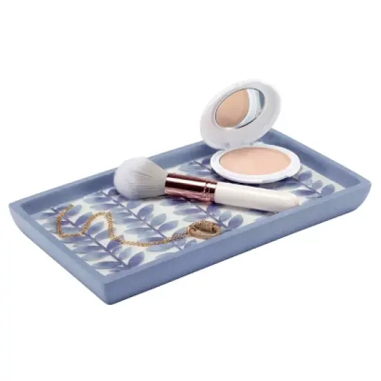 Avanti Linens Monterey Blue Tray image {1}