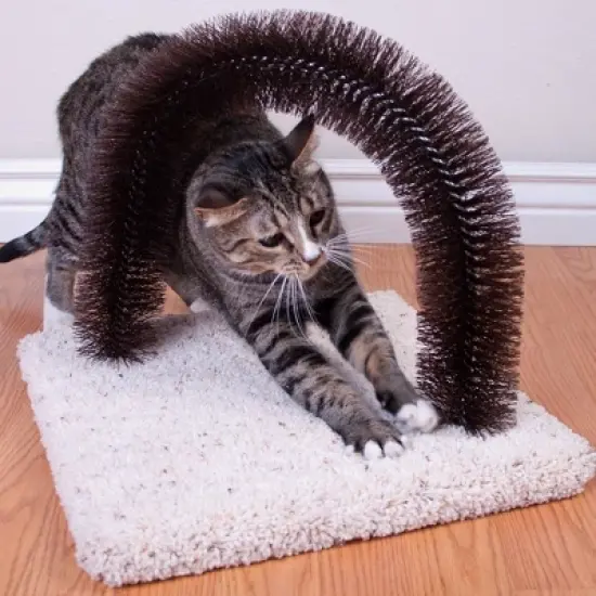 Ware Manufacturing Brush-N-Scratch Groomer for Cats (Carpet Design May Vary) image {3}