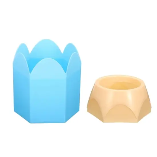 Unique Bargains Desk Cute Pencil Shape Pen Pencil Holders 3 Pcs image {4}