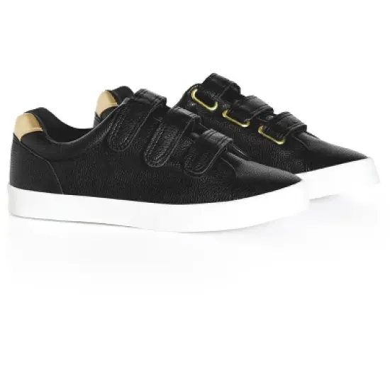Women's WIDE FIT Sue Leisure Shoe - black | EVANS image {5}