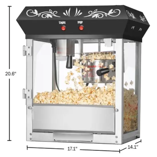 Great Northern Popcorn Popper Machine, Black image {5}