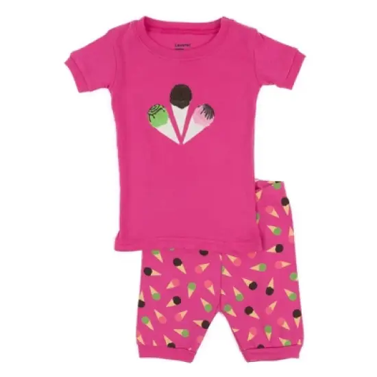 Leveret Kids Two Piece Cotton Short Pajamas image {13}