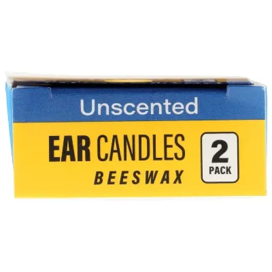 Wally's Natural Ear Candles Beeswax - Unscented - 2pk image {4}