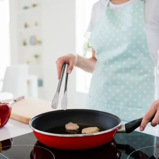 Kitchen Tongs for Cooking Stainless Steel Tongs Toaster Seive Water image {2}