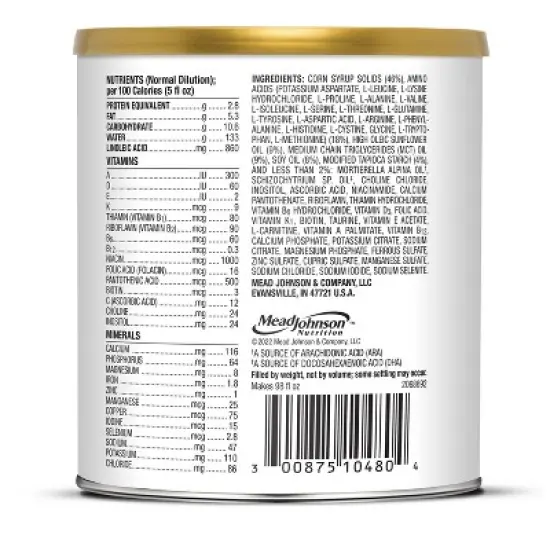 Enfamil PurAmino DHA and ARA Hypoallergenic Powder Infant Formula - 14.1oz image {2}