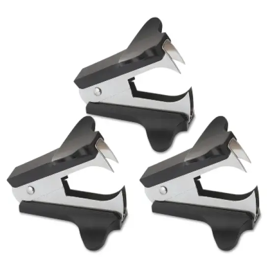 Universal Jaw Style Staple Remover, Black - Count of 3 image {5}