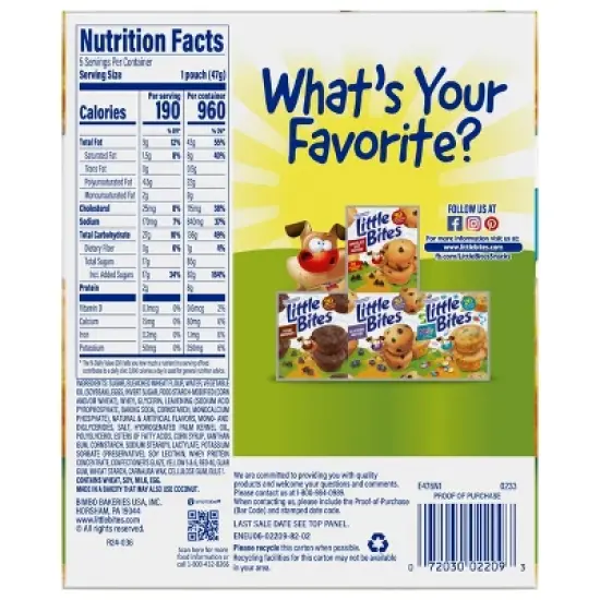 Entenmann's Little Bites Party Cake Muffins - 8.25oz/5ct image {4}