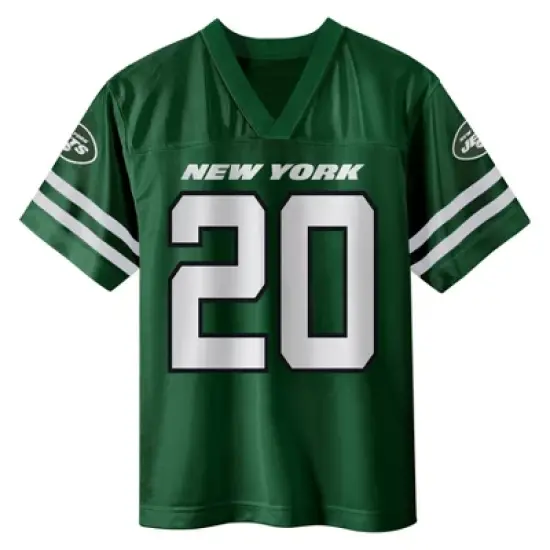 NFL New York Jets Boys' Short Sleeve Hall Jersey image {1}