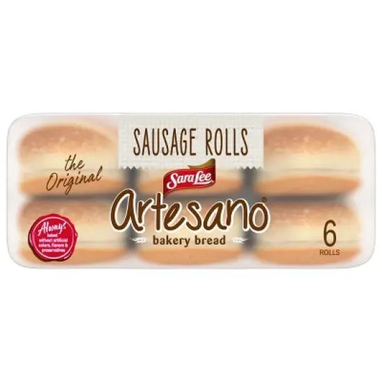 Sara Lee Artesano Sausage Rolls - 15oz image {5}