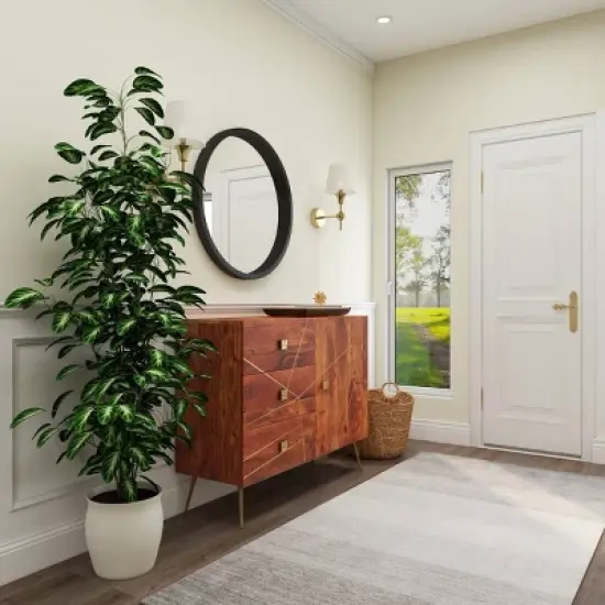 Modern Metal Buffet Brown - Olivia & May image {14}